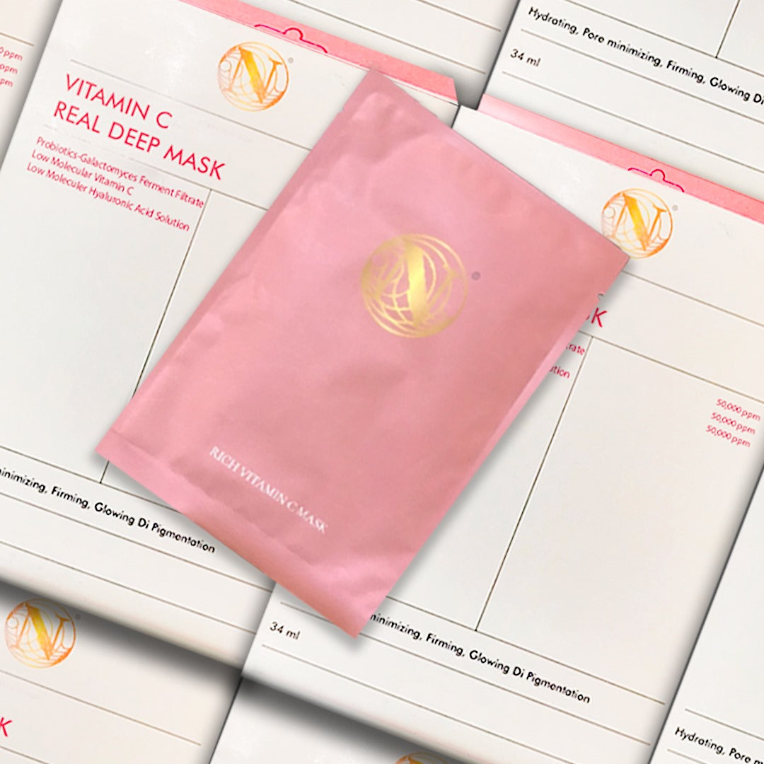 The Vitamin C Real Deep Face Masks You Need for Radiant Skin Overnight